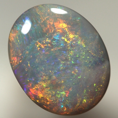 SOLID SEMI BLACK OPAL Bright fire throughout SEE VIDEO